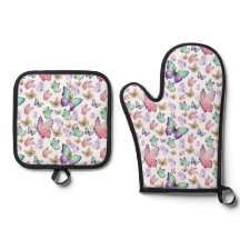 Aquarellbutterfische Nahtloses Muster