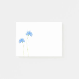 AquarellCornflowers Post-it Klebezettel