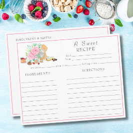 Aquarelldesserts mit Mixer und Rose Rezept