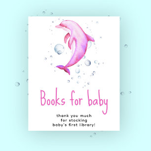 Aquarelldolphin - Bücher für das Baby Poster