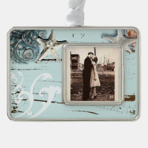 Aquarelle Rahmen-Ornament Silber