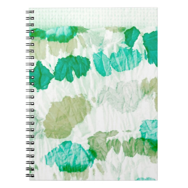 Aquarelle Textur. Splash. Abstrakte Splash. Krawat Notizblock (Vorderseite)