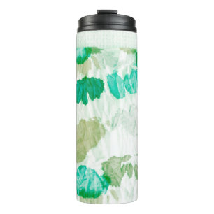 Aquarelle Textur. Splash. Abstrakte Splash. Krawat Thermosbecher