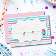 Aquarelleis Sundae Geburtstagsfilme im Dankeschön