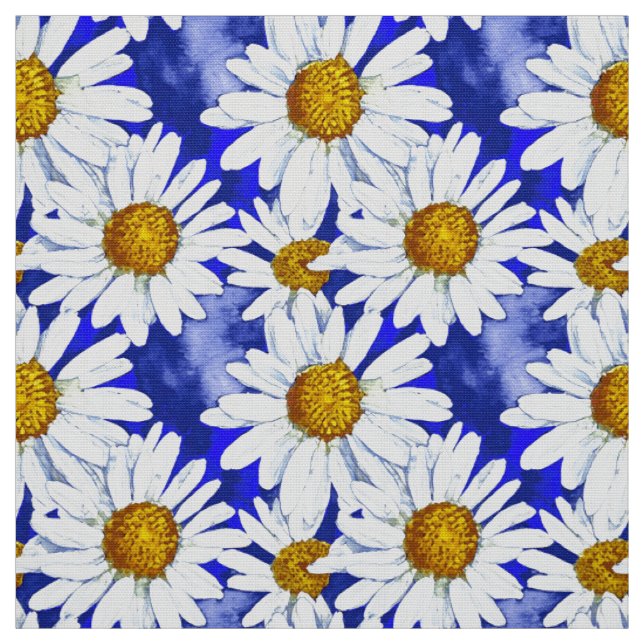 Aquarelleisen auf Denim Blue Stoff (Muster)