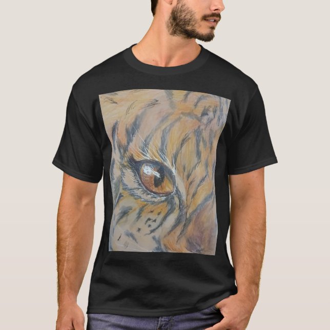Aquarellenauge T-Shirt (Vorderseite)