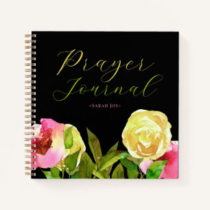 Aquarellengebet Journal Notizbuch