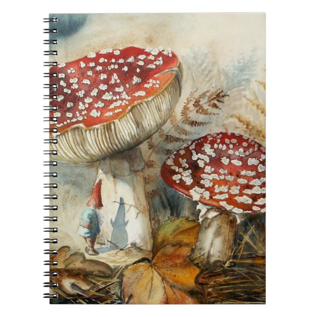 Aquarellenzwerg Notizblock (Vorderseite)