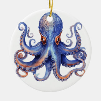 Aquareller Keramik Ornament