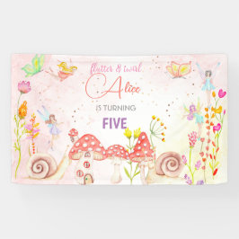 Aquareller-Kindergeburtstag im Garten Banner