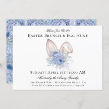 Aquareller Osterbrunch Ei Hunt