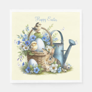Aquareller Ostern Personalisiert Serviette