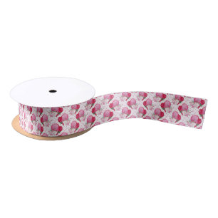 Aquareller, Wasserfarbenherz Satinband