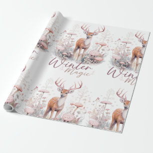 Aquareller Wintermagic Dee Geschenkpapier