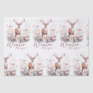 Aquareller Wintermagic Dee Seidenpapier