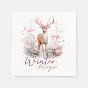 Aquareller Wintermagic Dee Serviette