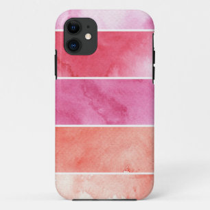 Aquarellfahnenhintergrund für Ihren Entwurf iPhone 11 Hülle