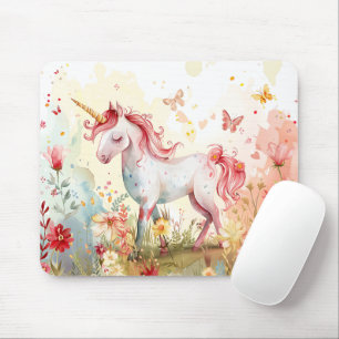 Aquarellfantasy Unicorn Mousepad