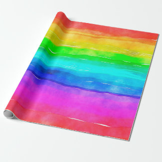 Aquarellfarbe Geschenkpapier