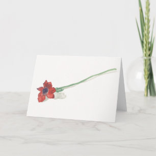 Aquarellfarbe Karte