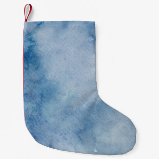 Aquarellfarbe Kleiner Weihnachtsstrumpf