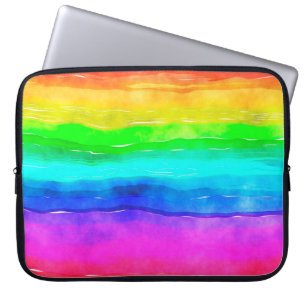 Aquarellfarbe Laptopschutzhülle