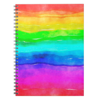 Aquarellfarbe Notizblock