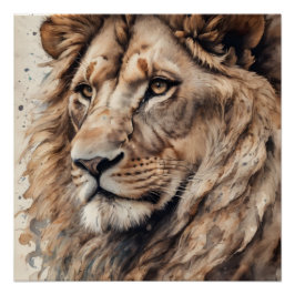 Aquarellfarbe Nr. 6 Poster