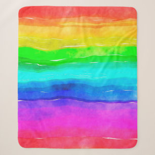 Aquarellfarbe Sherpadecke