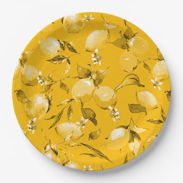 Aquarellfarben 10 pappteller (Vorderseite)