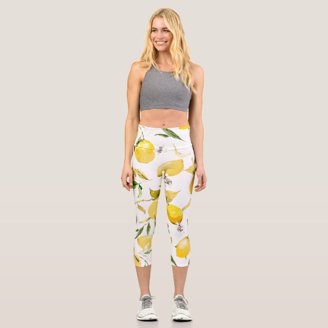 Aquarellfarben 17 capri leggings (Vorderseite)