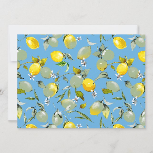 Aquarellfarben 27 save the date (Vorderseite)