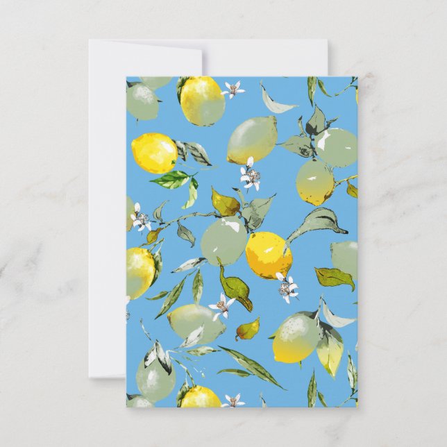 Aquarellfarben 27 save the date (Vorderseite)