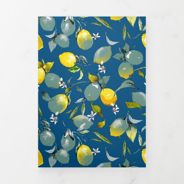 Aquarellfarben 29 dreifach gefaltete ankündigung (Cover)