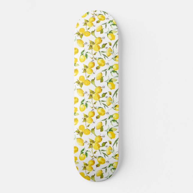 Aquarellfarben 5 skateboard (Vorderseite)