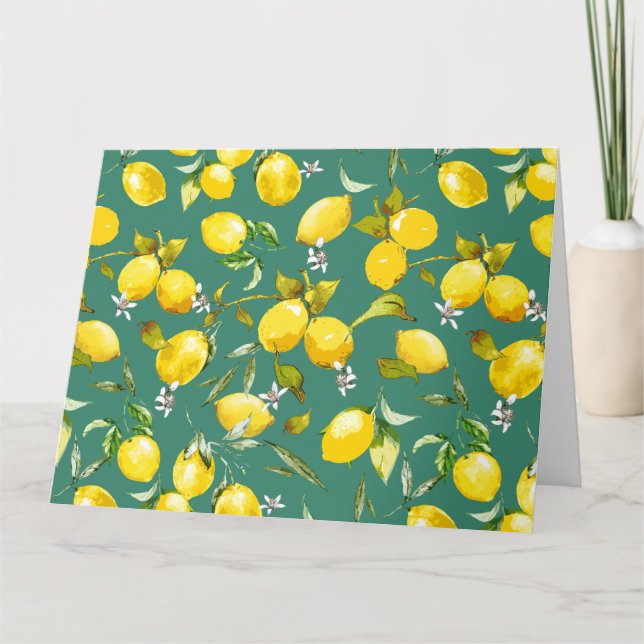 Aquarellfarben 6 karte (Vorderseite)