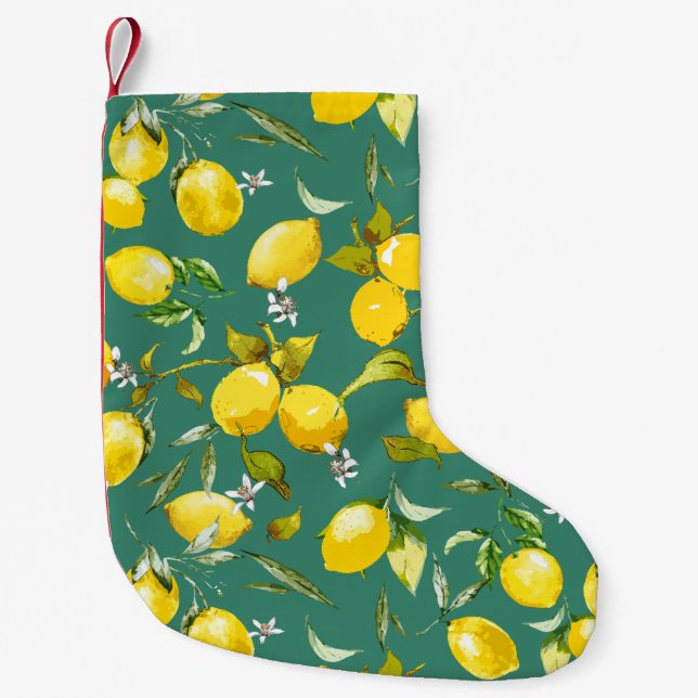 Aquarellfarben 6 kleiner weihnachtsstrumpf (Vorderseite)