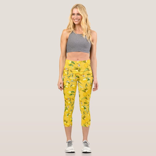 Aquarellfarben 8 capri leggings (Vorderseite)