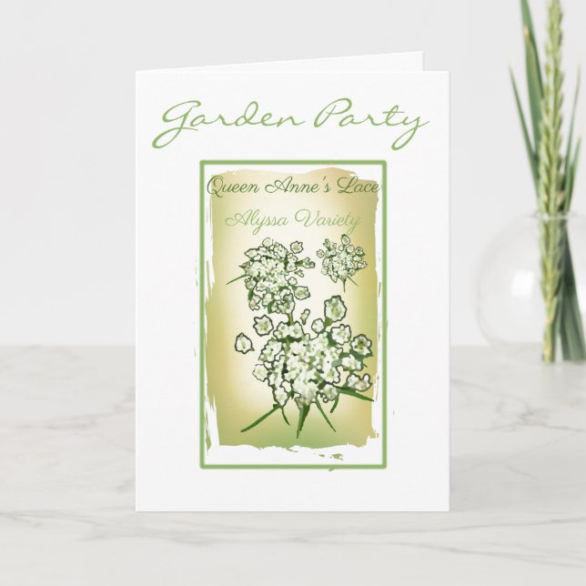 Aquarellfarben-Ann-Ann-Schnürsack-Packkarte Karte (Vorderseite)