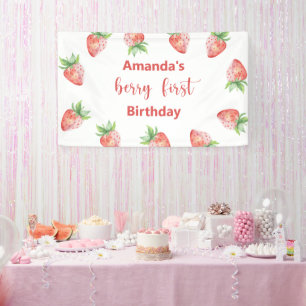 Aquarellfarben BlackBerry 1. Party Banner