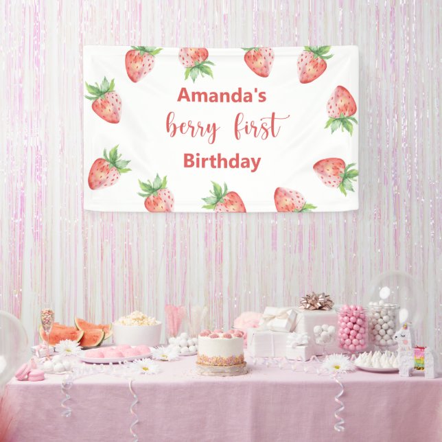 Aquarellfarben BlackBerry 1. Party Banner (Party)