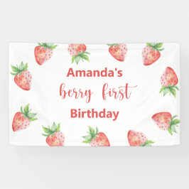 Aquarellfarben BlackBerry 1. Party Banner