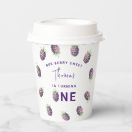 Aquarellfarben BlackBerry 1. Party Pappbecher