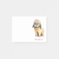 Aquarellfarben Bläschen Kaninchen Personalisierter