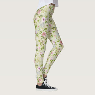 Aquarellfarben Blume nahtlos Muster II + Ihre Idee Leggings