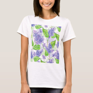 Aquarellfarben-Blume T-Shirt