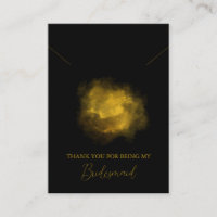 Aquarellfarben-Bridesmaid-Netzwerkkarte