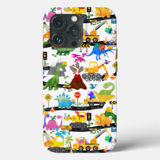 Aquarellfarben Dinosaurier Bau Kinder Niedlich Case-Mate iPhone Hülle