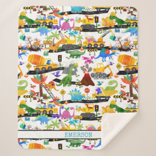 Aquarellfarben Dinosaurier Bau Kinder Niedlich Sherpadecke