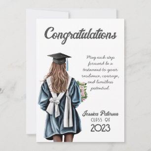 Aquarellfarben, dunkle Haut Mädchen Herzlichen Glü